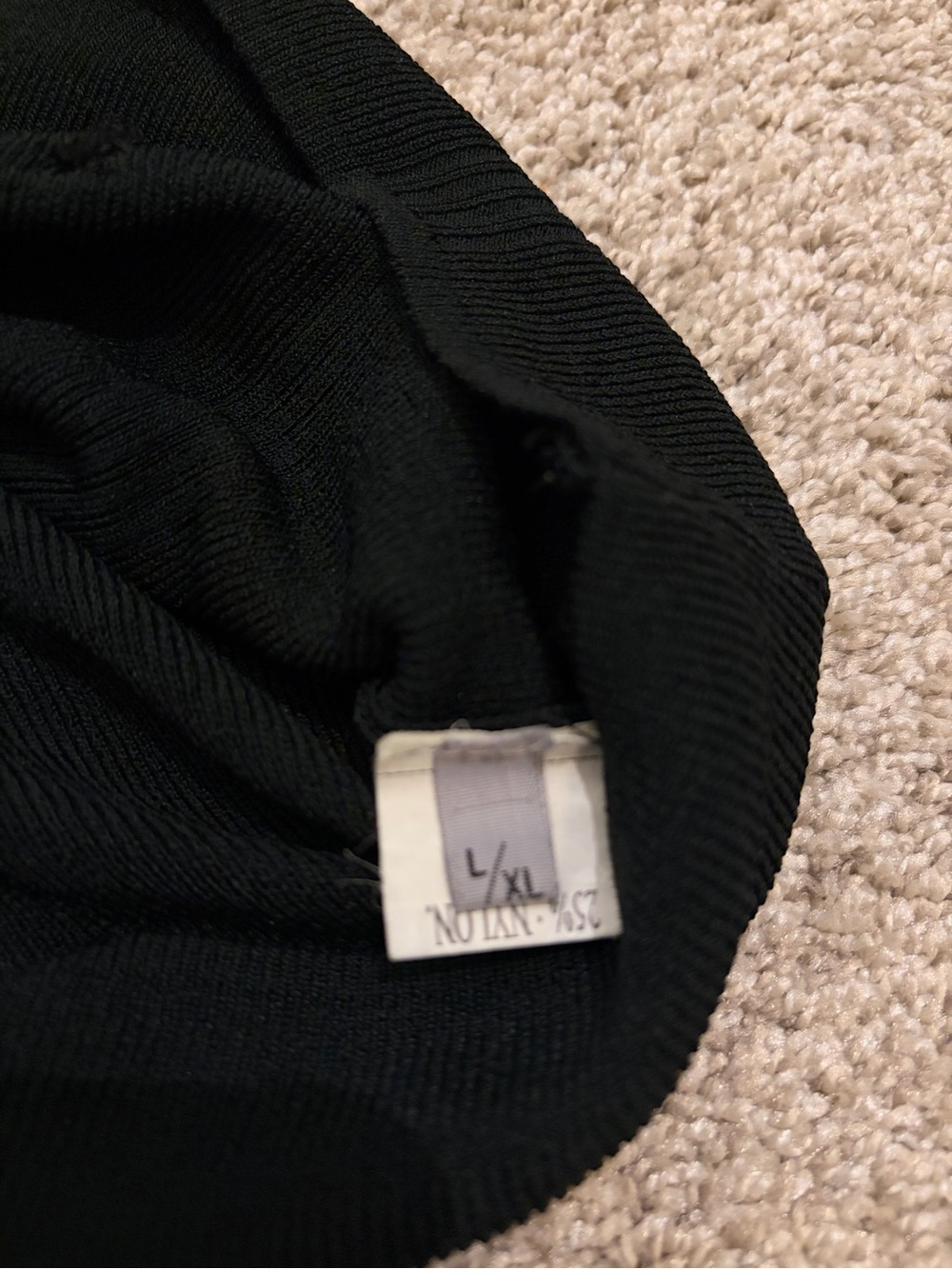 VINTAGE Black Top | Button Down  - M/L - Picture 5 of 6